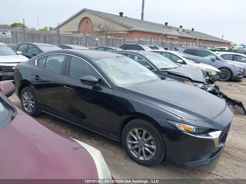 2021 Mazda 3 Preferred VIN: JM1BPBCLXM1317287 Lot: 12010134