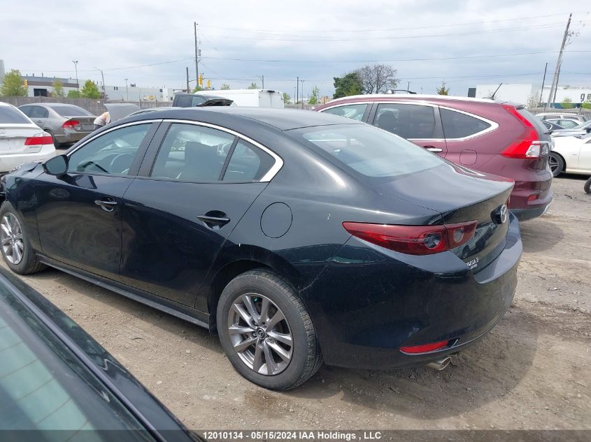 2021 Mazda 3 Preferred VIN: JM1BPBCLXM1317287 Lot: 12010134