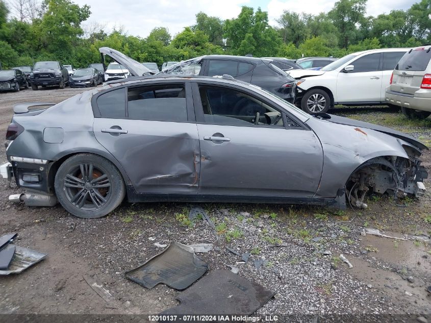 2012 Infiniti G37 X VIN: JN1CV6AR0CM674101 Lot: 12010137