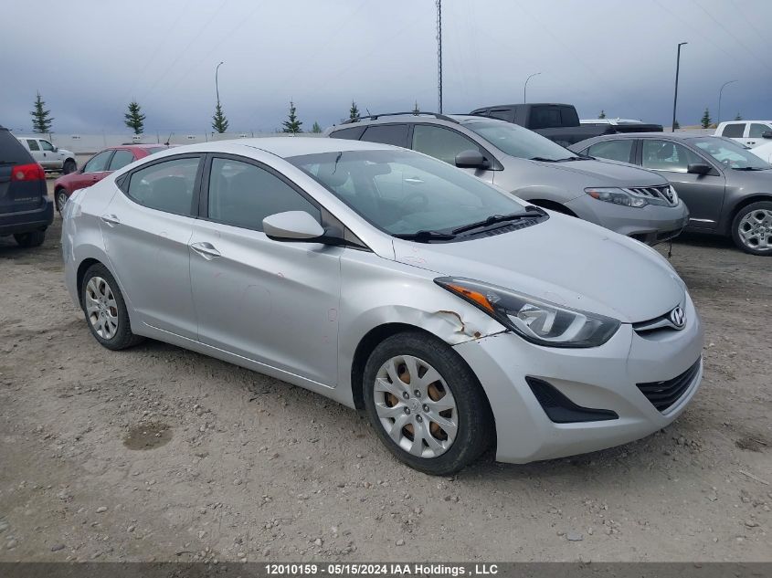 2015 Hyundai Elantra Se/Sport/Limited VIN: 5NPDH4AEXFH636917 Lot: 12010159