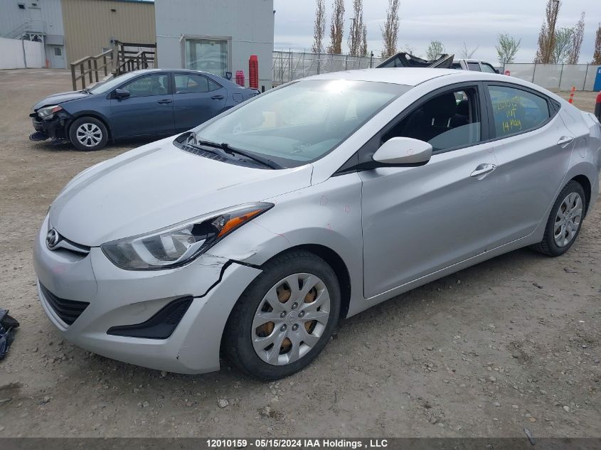 2015 Hyundai Elantra Se/Sport/Limited VIN: 5NPDH4AEXFH636917 Lot: 12010159