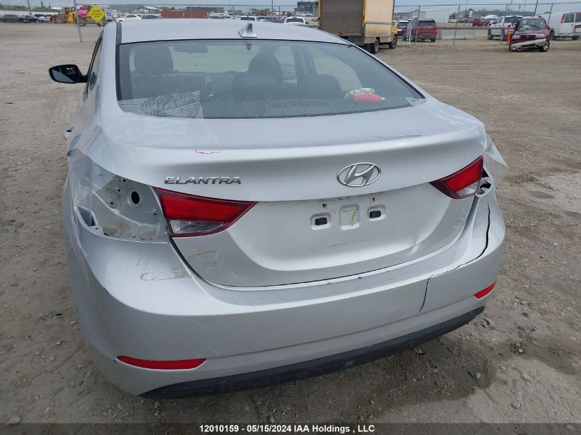 2015 Hyundai Elantra Se/Sport/Limited VIN: 5NPDH4AEXFH636917 Lot: 12010159