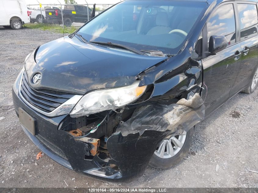 2013 Toyota Sienna Le 7 Passenger VIN: 5TDJK3DC3DS062354 Lot: 12010164