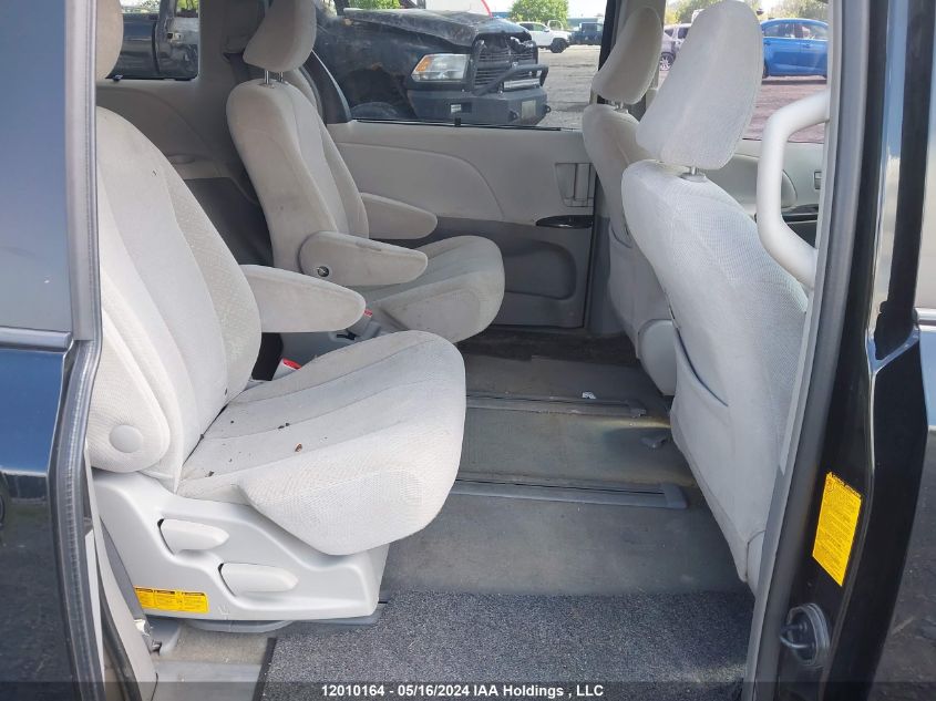 2013 Toyota Sienna Le 7 Passenger VIN: 5TDJK3DC3DS062354 Lot: 12010164