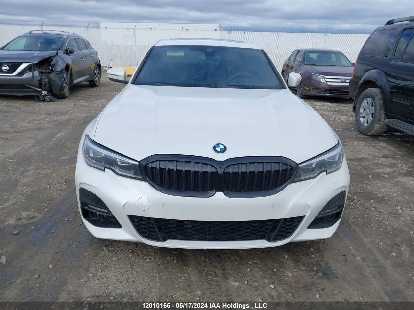 2021 BMW 3 Series VIN: 3MW5R7J00M8C09637 Lot: 12010165