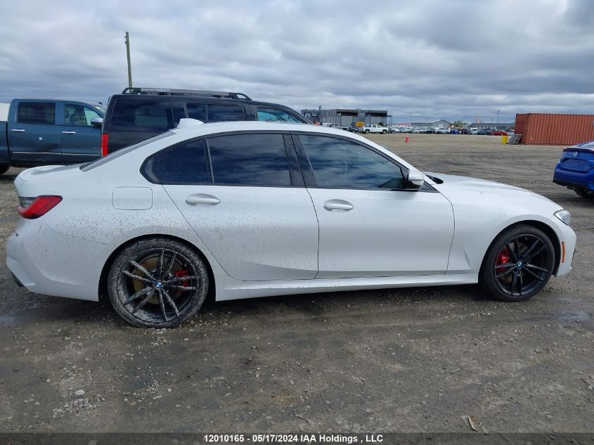 2021 BMW 3 Series VIN: 3MW5R7J00M8C09637 Lot: 12010165