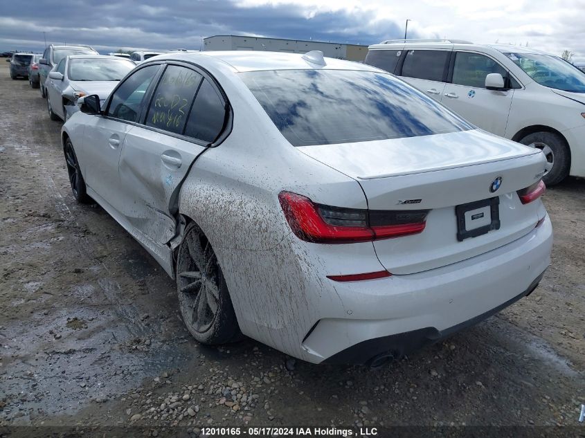 2021 BMW 3 Series VIN: 3MW5R7J00M8C09637 Lot: 12010165