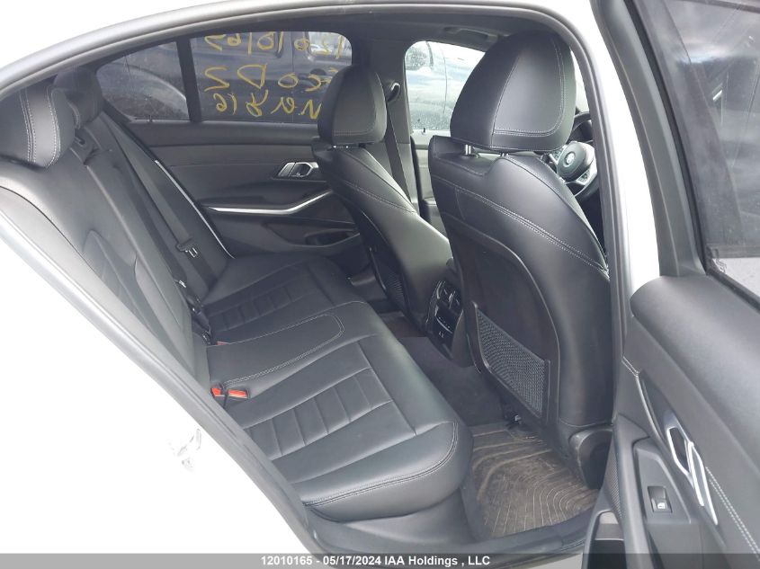 2021 BMW 3 Series VIN: 3MW5R7J00M8C09637 Lot: 12010165