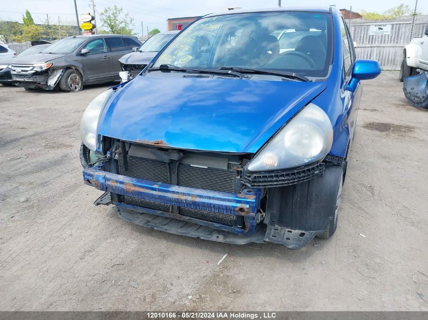 2007 Honda Fit VIN: JHMGD384X7S804766 Lot: 12010166