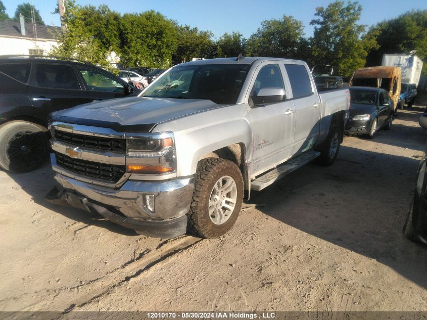 2018 Chevrolet Silverado 1500 VIN: 3GCUKREC9JG419545 Lot: 12010170