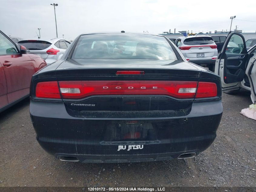 2013 Dodge Charger Sxt VIN: 2C3CDXHG0DH713725 Lot: 12010172