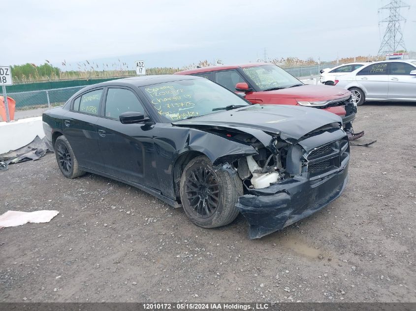 2013 Dodge Charger Sxt VIN: 2C3CDXHG0DH713725 Lot: 12010172