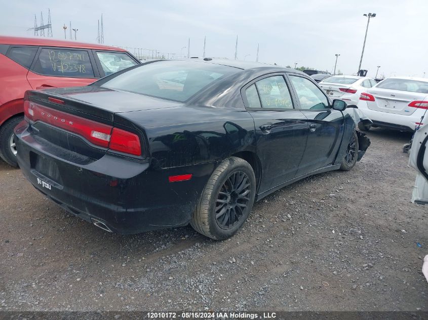 2013 Dodge Charger Sxt VIN: 2C3CDXHG0DH713725 Lot: 12010172