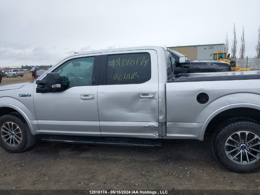 2018 Ford F150 Supercrew VIN: 1FTFW1E55JFB35587 Lot: 12010174