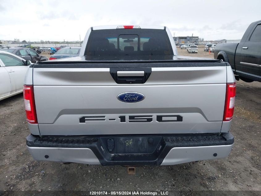 2018 Ford F150 Supercrew VIN: 1FTFW1E55JFB35587 Lot: 12010174