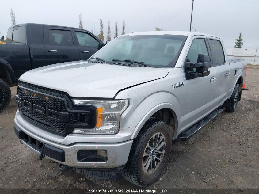 2018 Ford F150 Supercrew VIN: 1FTFW1E55JFB35587 Lot: 12010174