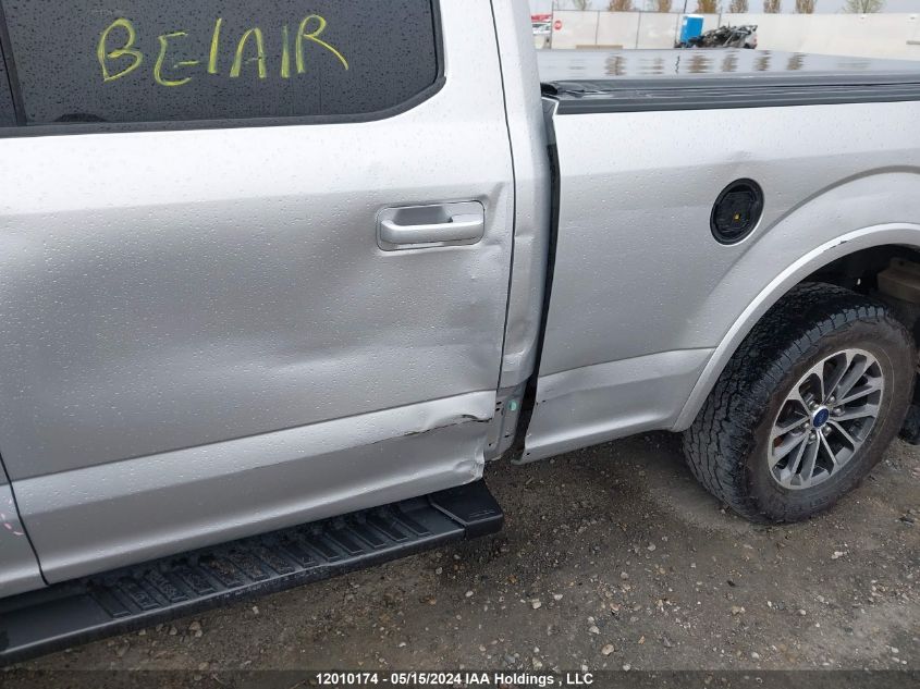 2018 Ford F150 Supercrew VIN: 1FTFW1E55JFB35587 Lot: 12010174