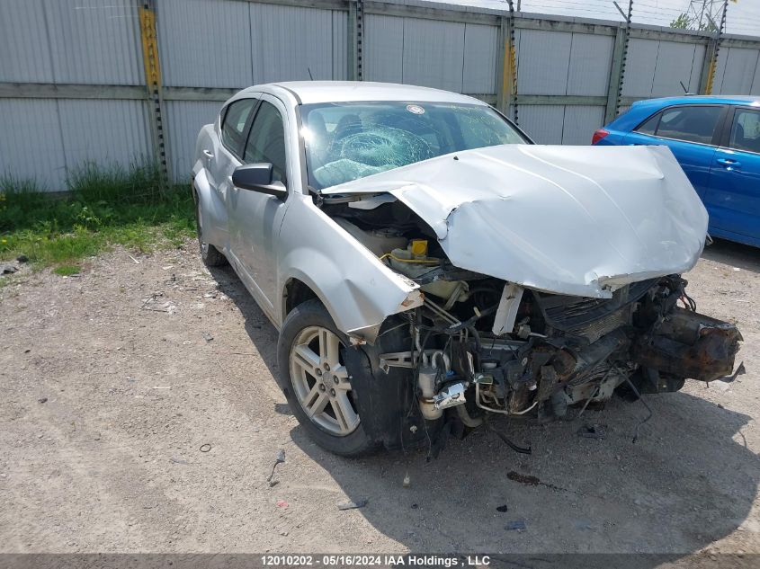 2010 Dodge Avenger Sxt VIN: 1B3CC5FB2AN112640 Lot: 12010202