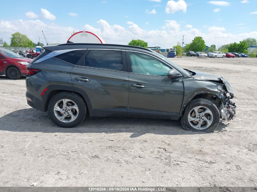 2022 Hyundai Tucson Preferred Fwd VIN: KM8JB3AE1NU018836 Lot: 12010204