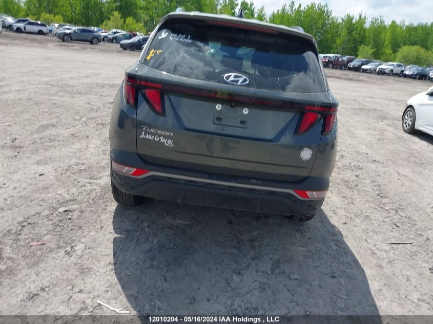 2022 Hyundai Tucson Preferred Fwd VIN: KM8JB3AE1NU018836 Lot: 12010204