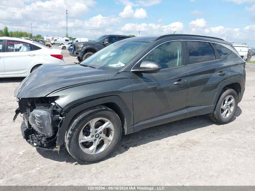 2022 Hyundai Tucson Preferred Fwd VIN: KM8JB3AE1NU018836 Lot: 12010204