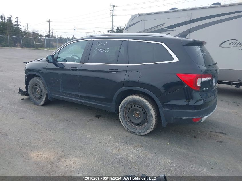 2021 Honda Pilot VIN: 5FNYF6H73MB500876 Lot: 12010207