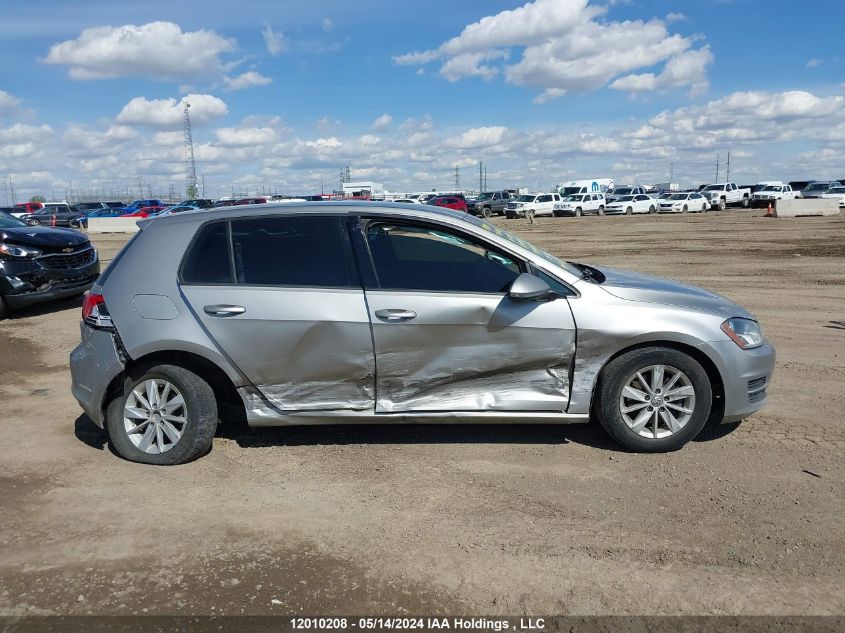 2016 Volkswagen Golf S/Se/Sel VIN: 3VW217AU3GM048158 Lot: 12010208