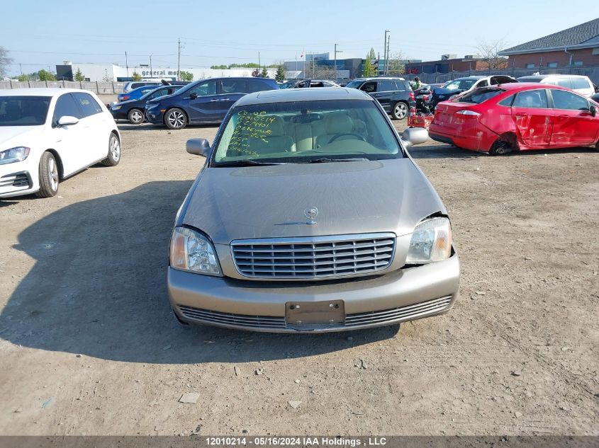 2002 Cadillac Deville VIN: 1G6KD54Y12U274901 Lot: 12010214