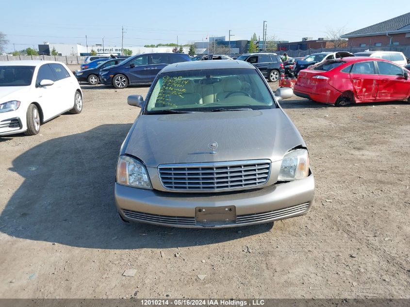 2002 Cadillac Deville VIN: 1G6KD54Y12U274901 Lot: 12010214