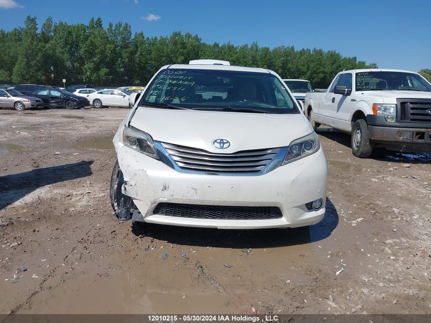 2017 Toyota Sienna Limited 7-Passenger VIN: 5TDYZ3DC6HS866311 Lot: 12010215