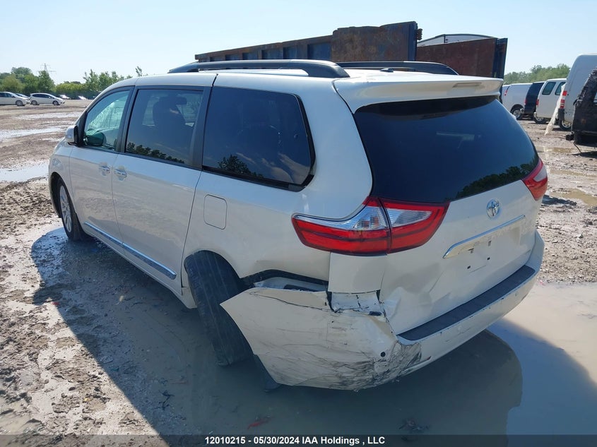 2017 Toyota Sienna Limited 7-Passenger VIN: 5TDYZ3DC6HS866311 Lot: 12010215