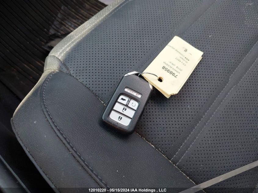 2019 Honda Cr-V Touring VIN: 2HKRW2H92KH112065 Lot: 12010220