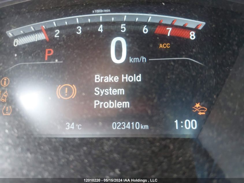 2019 Honda Cr-V Touring VIN: 2HKRW2H92KH112065 Lot: 12010220