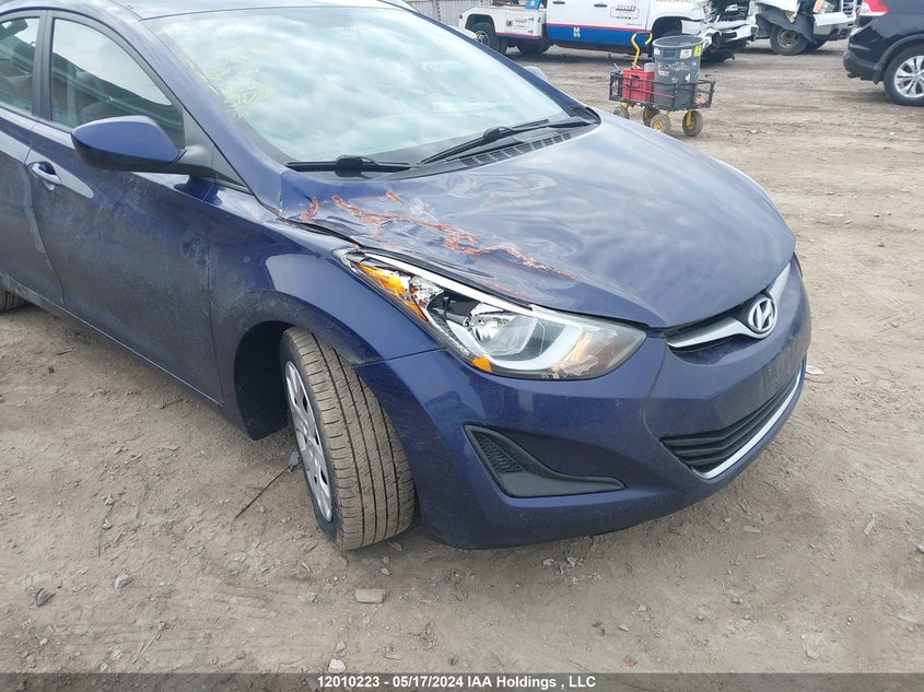2014 Hyundai Elantra Gl VIN: 5NPDH4AE6EH459782 Lot: 12010223