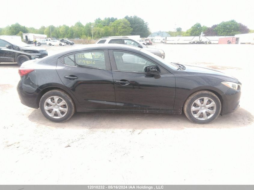 2015 Mazda 3 Sport VIN: 3MZBM1U78FM149026 Lot: 12010232