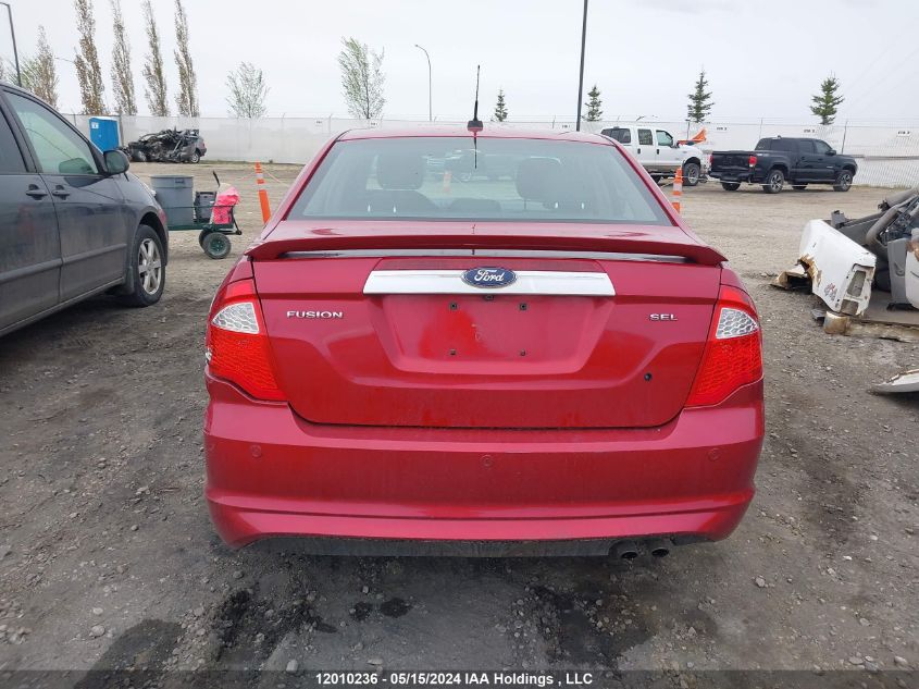 2012 Ford Fusion Sel VIN: 3FAHP0JA8CR278970 Lot: 12010236