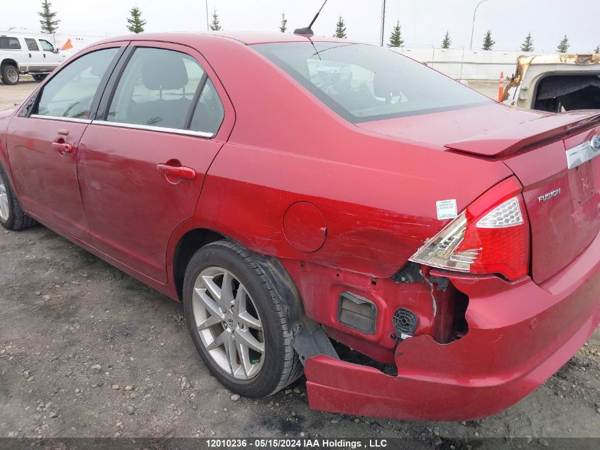 2012 Ford Fusion Sel VIN: 3FAHP0JA8CR278970 Lot: 12010236