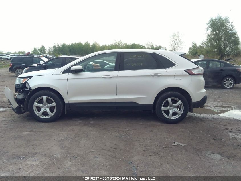 2017 Ford Edge Sel VIN: 2FMPK4J80HBB47042 Lot: 12010237