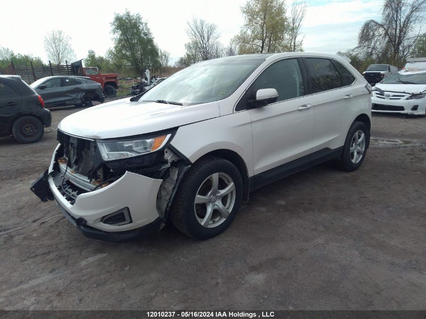 2017 Ford Edge Sel VIN: 2FMPK4J80HBB47042 Lot: 12010237