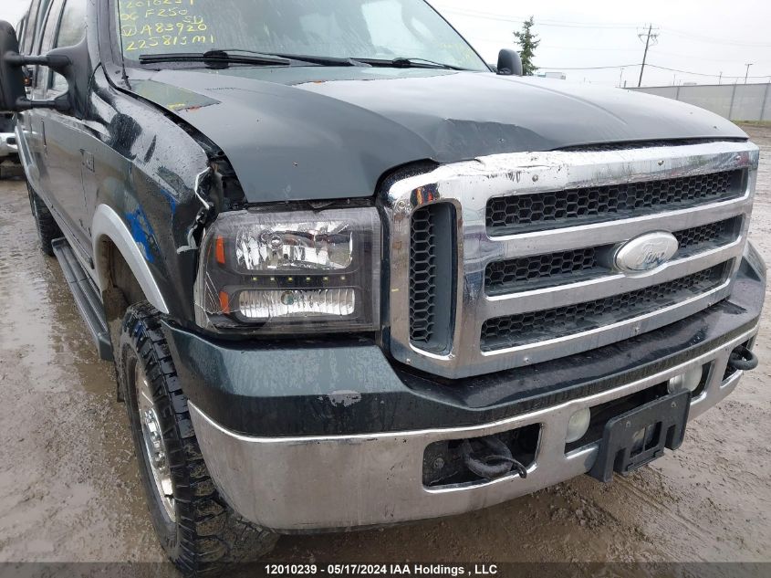 2006 Ford Super Duty F-250 VIN: 1FTSW21P16EA83920 Lot: 12010239