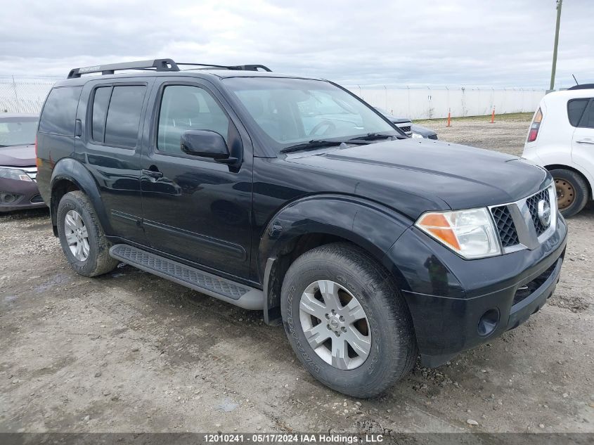 2005 Nissan Pathfinder Le/Se/Xe VIN: 5N1AR18W25C778763 Lot: 12010241