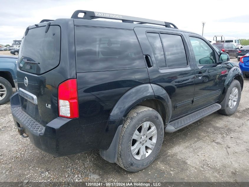 2005 Nissan Pathfinder Le/Se/Xe VIN: 5N1AR18W25C778763 Lot: 12010241