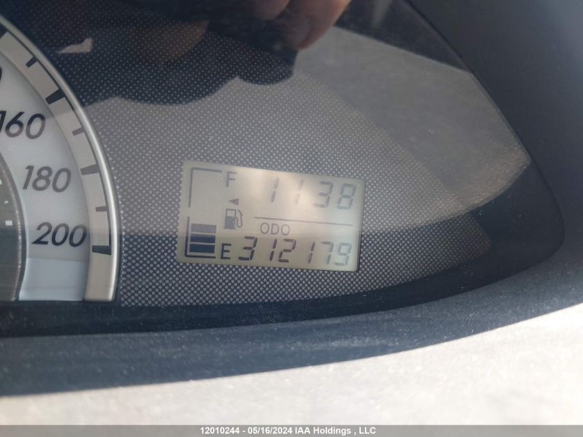 2008 Toyota Yaris VIN: JTDBT923781292604 Lot: 12010244