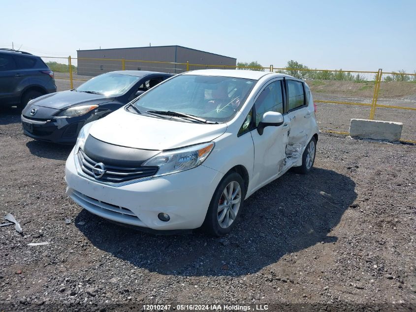 2014 Nissan Versa Note S/S Plus/Sv/Sl VIN: 3N1CE2CP1EL390185 Lot: 12010247