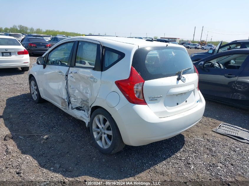 2014 Nissan Versa Note S/S Plus/Sv/Sl VIN: 3N1CE2CP1EL390185 Lot: 12010247