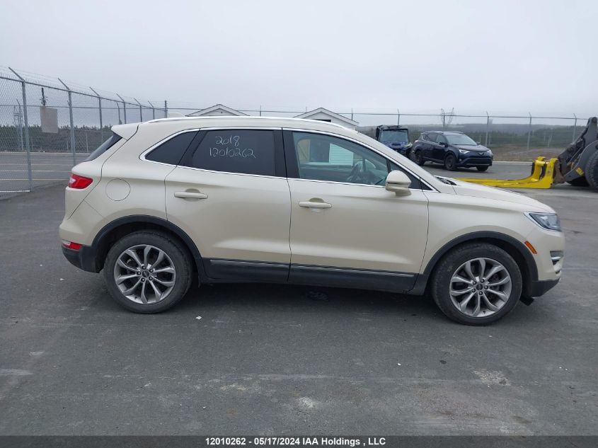 2018 Lincoln Mkc Select VIN: 5LMCJ2D99JUL33072 Lot: 12010262