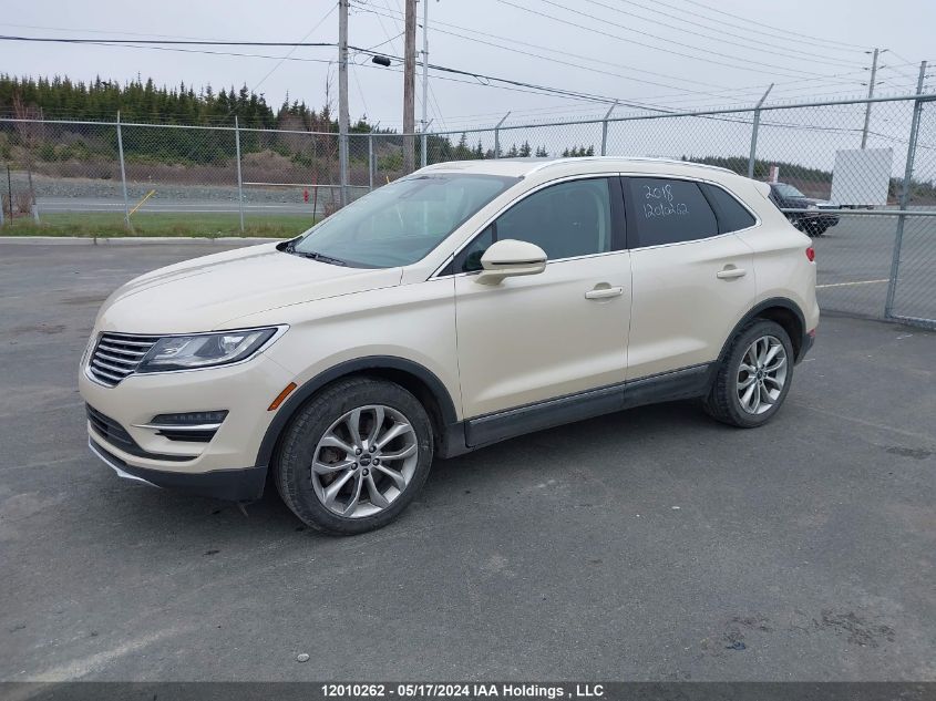 2018 Lincoln Mkc Select VIN: 5LMCJ2D99JUL33072 Lot: 12010262