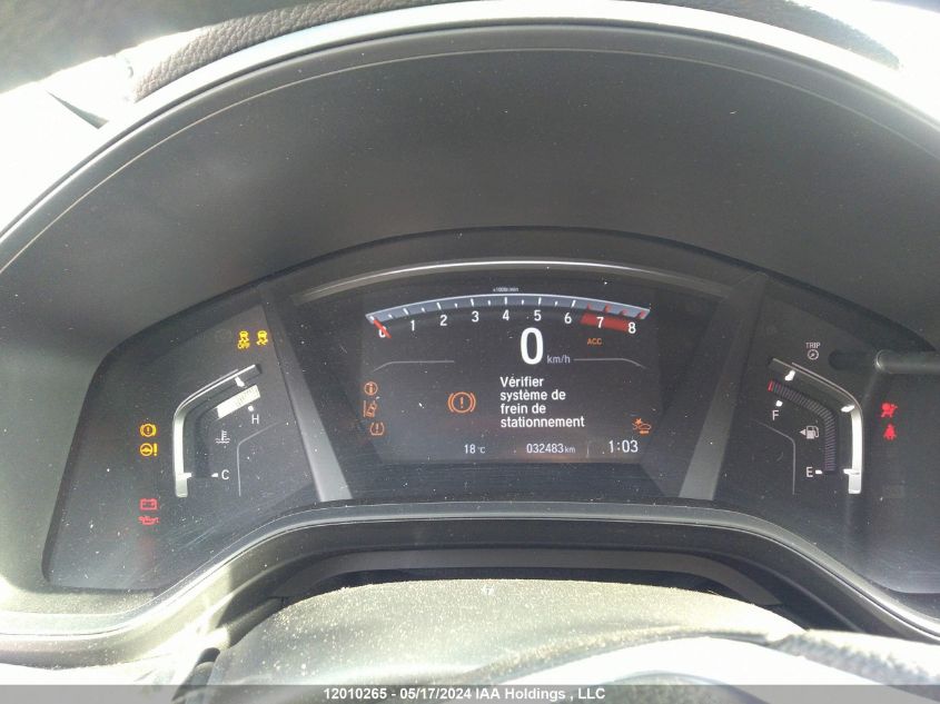 2019 Honda Cr-V VIN: 2HKRW2H28KH130301 Lot: 12010265