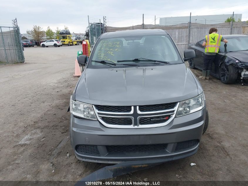 2013 Dodge Journey Cvp/Se Plus VIN: 3C4PDCABXDT525290 Lot: 12010278