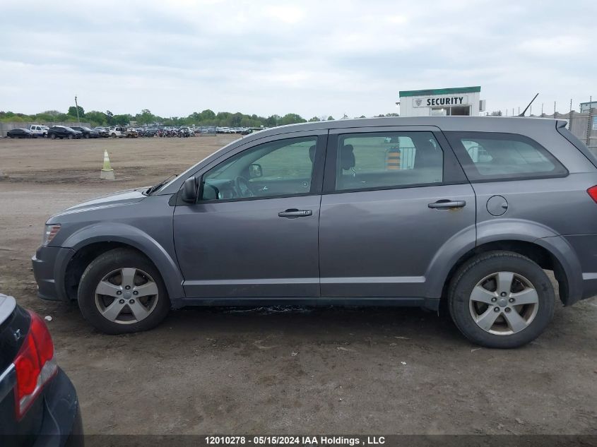 2013 Dodge Journey Cvp/Se Plus VIN: 3C4PDCABXDT525290 Lot: 12010278